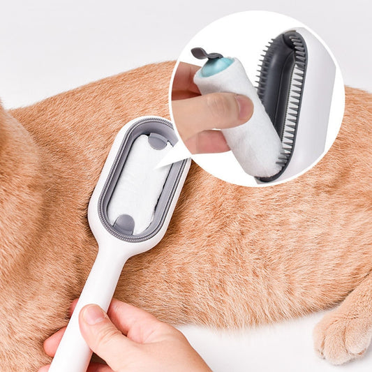 Double Sided Hair Removal Brushes for Cat Dog Pet Grooming Comb with